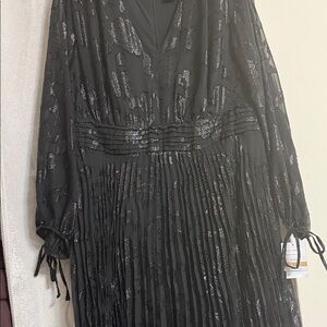 Brand new Occasional Elegant Black Sequin long Dress